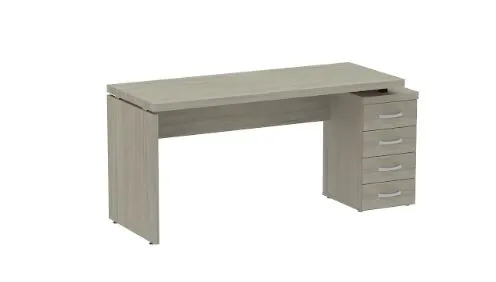 Mesa Pé Gaveteiro 4 Gavetas - Imagem 3