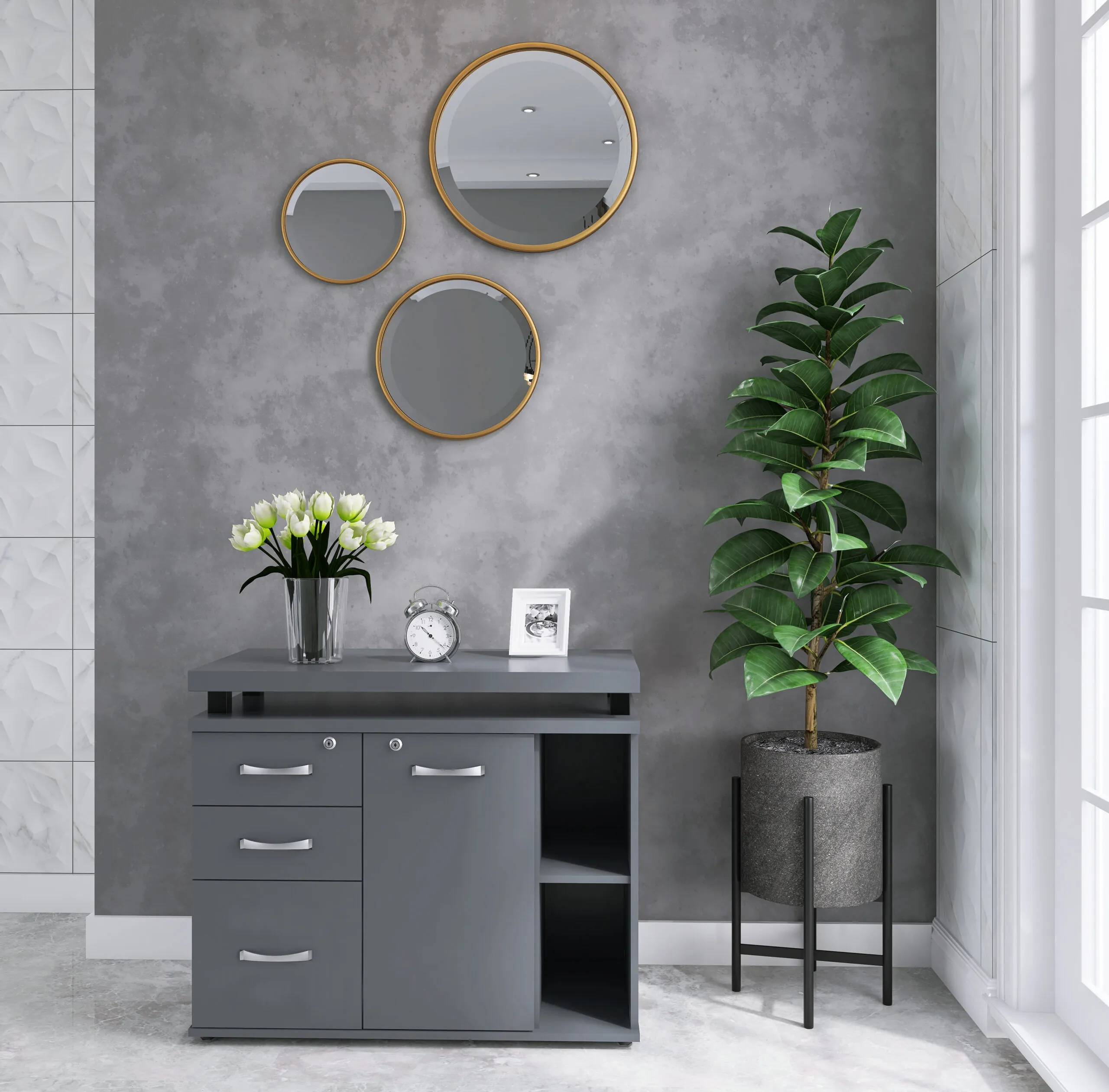 Armário/Aparador 03 ou 4 gavetas.